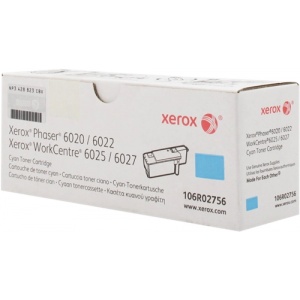 Xerox 106R02756 ORIGINAL R02756 toner cyan 1000 pag standard 095205862775