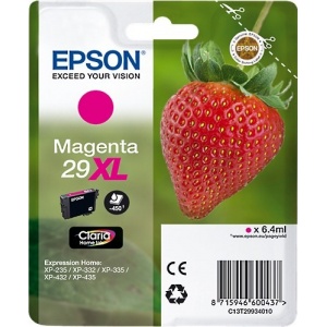 Epson C13T29934012 Orig T2993 Cartuccia inkjet magenta 450 pag 6.4ml XL 8715946600437