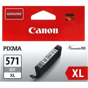 Canon CLI-571gy XL 0335C001 Orig Cartuccia inkjet Grigio 10.8ml XL - 4549292032901