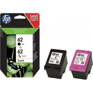 HP N9J71AE 62 ORIG Multipack black color 1x C2P04AE, 1x C2P06AE 889894508881