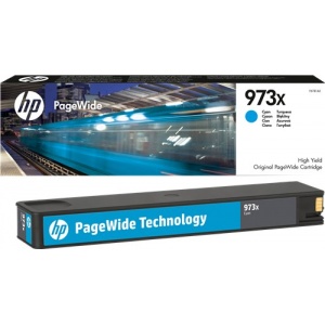 HP F6T81AE 973X - ORIGINAL Cartuccia inkjet cyan 7000 pag 889296544661