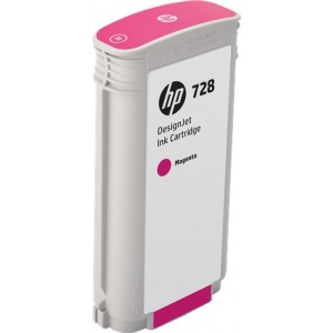 HP F9J66A 728 ORIGINALE Cartuccia inkjet magenta 130ml - 888793397855