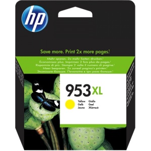 HP F6U18AE 953 xl ORIGINAL HP953 Cartuccia inkjet yellow 953XL 1600 pag 725184104152