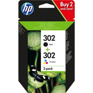 HP X4D37AE - HP 302 Multipack nero / differenti colori ORIG HP302  190780475898