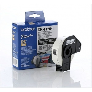 Brother DK-11204 Orig DK11204 etichette in carta bianca multiuso 4977766628167