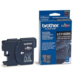 Brother LC1100bk  LC-1100BK ORIGINALE Cartuccia nero  - 450K - 4977766659680