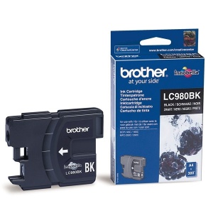 Brother LC980BK  LC-980 - ORIGINALE Cartuccia black  300 PAG 4977766659567