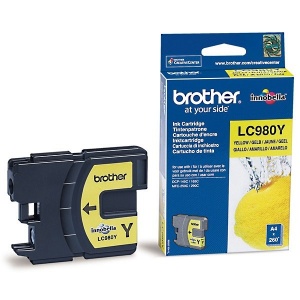 Brother LC980Y LC-980 - ORIGINALE Cartuccia giallo 260 PAG - 4977766659659