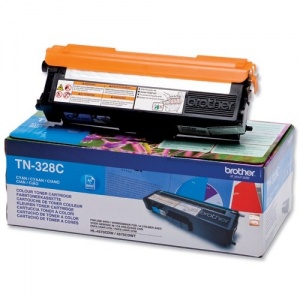 Brother TN-328C 328  TN328c  ORIGINAL toner cyan 6000 pag - 4977766679435