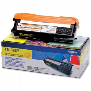 Brother TN-328Y 328 Orig TN328 toner yellow 6000 pag - 4977766679459