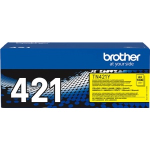 Brother TN-421Y 421 - TN421 ORIGINAL toner giallo 1800 Pag  4977766771634