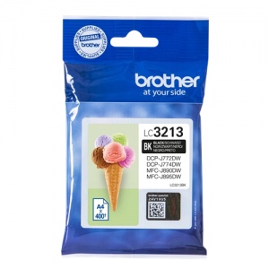 Brother LC3213BK ORIG LC-3213BK Cartuccia Black 400 Pag 4977766762250