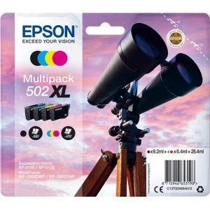 Epson C13T02W64010 502XL Orig T02W64 Multipack Black Cyan mag Yell 8715946653198