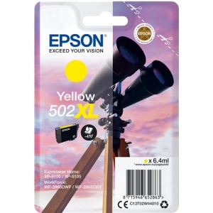 Epson C13T02W44010 502XL Orig T02W44 Cartuccia Yellow 470 Pag 6.4ml  8715946652863