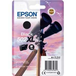 Epson C13T02W14010 502xl Orig T02W14 Cartuccia  Black 550 Pag 9.2ml 8715946652801