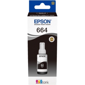 Epson C13T664140 664 Original T6641 Cartuccia Black 4500 Pag 70ml 8715946540979