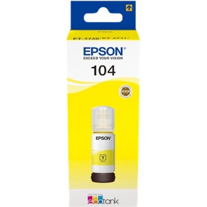 Epson C13T00P440 - T00P44 - 104 - ORIGINAL Cartuccia yellow 65ml - 8715946655833