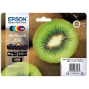 ORIGINALE Epson C13T02E74010 T02E 202 Multipack Black  Cyan  magenta Yellow - 8715946646435 