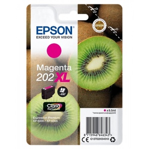 Epson C13T02H34010 202XL T02H34 Orig Cartuccia magenta 650 pag 8.5ml  8715946646343