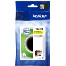 ORIGINALE Brother LC3233Y / LC-3233Y / 3233 Cartuccia Yellow 1500 Pag 4977766789387