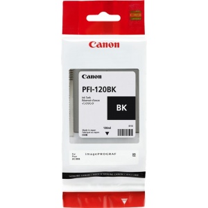 Canon PFI-120bk 2885C001  Orig PFI120 Cartuccia BLACK 130ml - 4549292112306