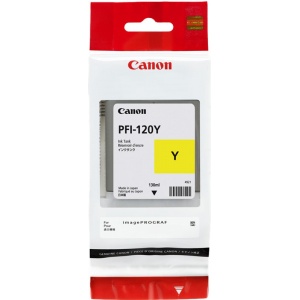 Canon PFI-120y 2888C001 PFI120 ORIGINAL Cartuccia Yellow 130ml 4549292112375