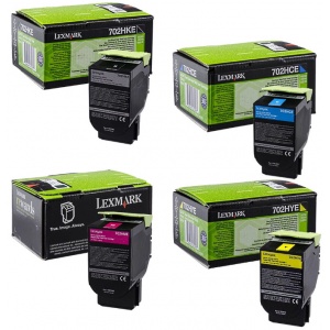 Lexmark 70C2HKE - ORIGINALE toner nero 4000 Pag  734646470971