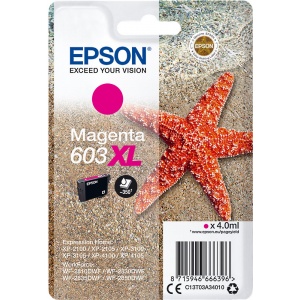 Epson C13T03A34010 603XL T03A3 Orig Cartuccia magenta 350 Pag 8715946666396