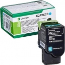 ORIGINAL Lexmark C242XC0 toner cyan - 3500 pag  734646667494