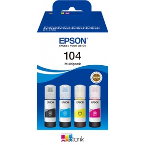 Epson C13T00P640 104 Orig T00P640 Multipack black cyan magenta yellow 8715946684888