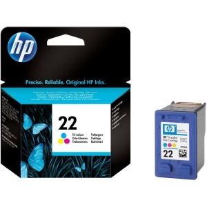 HP C9352AE 22 ORIG hp22 Cartuccia color 165 pag 6ml 884962780787