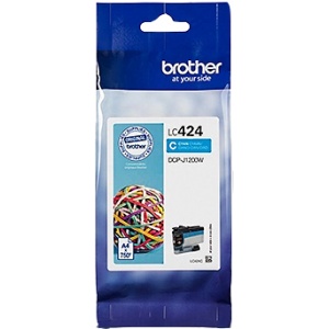 Brother LC424C LC-424C - ORIGINAL Cartuccia cyan - 750 pag  4977766810456