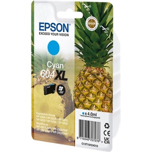 Epson C13T10H24010 604 XL Orig T10H24 Cartuccia cyan 350 PAG 4ml 8715946707976