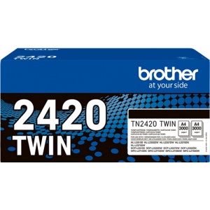 Brother TN-2420TWIN 2420 Orig TN2420 Multipack Black 3000 PAG 4977766812764