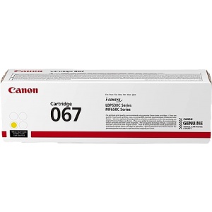 Canon 067 y 5099C002 067y ORIGINAL toner giallo 1250 pag - 4549292187434