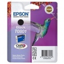  ORIGINALE Epson Cartuccia INK JET nero C13T08014011 T0801 ~330 PAG  7.4ml 