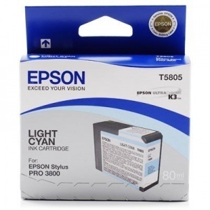 Epson C13T580500 T5805 originale Cartuccia ink jet cyan chiaro 80ml  010343858817