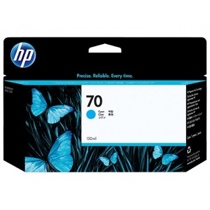 HP C9452A 70 - hp70 - ORIGINAL Cartuccia inkjet cyan 130ml  882780528697