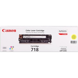 Canon 718 Y 2659B002 ORIG 718Y toner YELLOW 2900 PAG  4960999628547