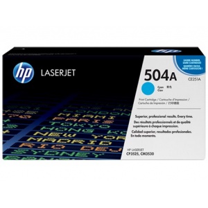 HP CE251A 504a - HP504 ORIGINALE toner laser cyan 7000 pag 883585595709