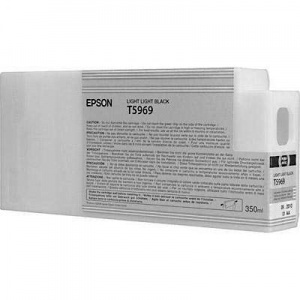 Epson C13T596900 T5969 - ORIGINALE Cartuccia light light black 350ml - 010343868472