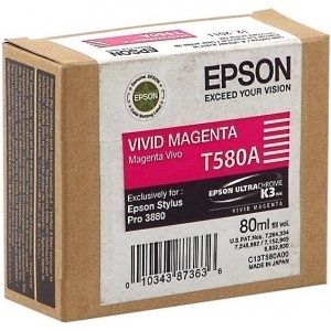 Epson c13T580A00 Orig T580A Cartuccia inkjet magenta vivid 80ml  010343873636