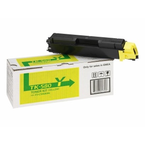 Kyocera TK-580y 1T02KTANL0 Orig TK580y toner yellow 2800 pag 632983017319