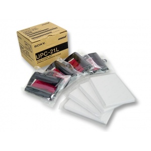 Sony UPC-21L Orig. Multipack A6 Kit di stampa a colori  200 pagine + 4 ribbon 2200000015181