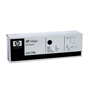 HP SPS 370ml C6119A Orig SPS370ml inkjet black TIJ 2.5 HP 4500 2200000015525