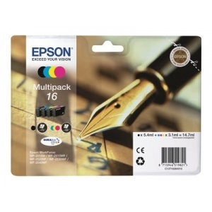 Epson C13T16264012 ORIG T1626 Multipack black cyan magenta yellow 8715946519821