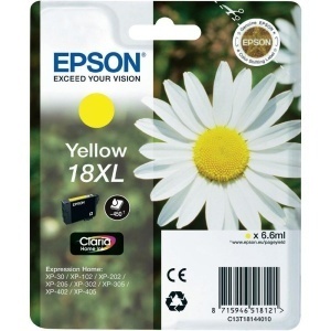 Epson C13T18144012 Orig T1814 Orig yellow 450 pag 6.6ml XL 8715946518121