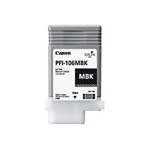 Canon PFI-106mbk 6620B001 Orig pfi106 Cartuccia black Matte 130ml 4960999909493