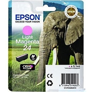 Epson C13T24264012 Orig T242640 Cartuccia magenta light 360 pag 5.1ml 8715946519203