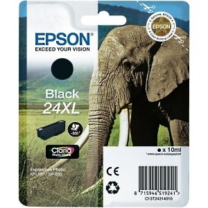 Epson C13T24314012 Orig T2431 Cartuccia black 500 pag 10ml XL 8715946519241